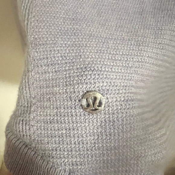 Lululemon Sit In Lotus Sweater Heathered Lavender Dust - Picture 6 of 8